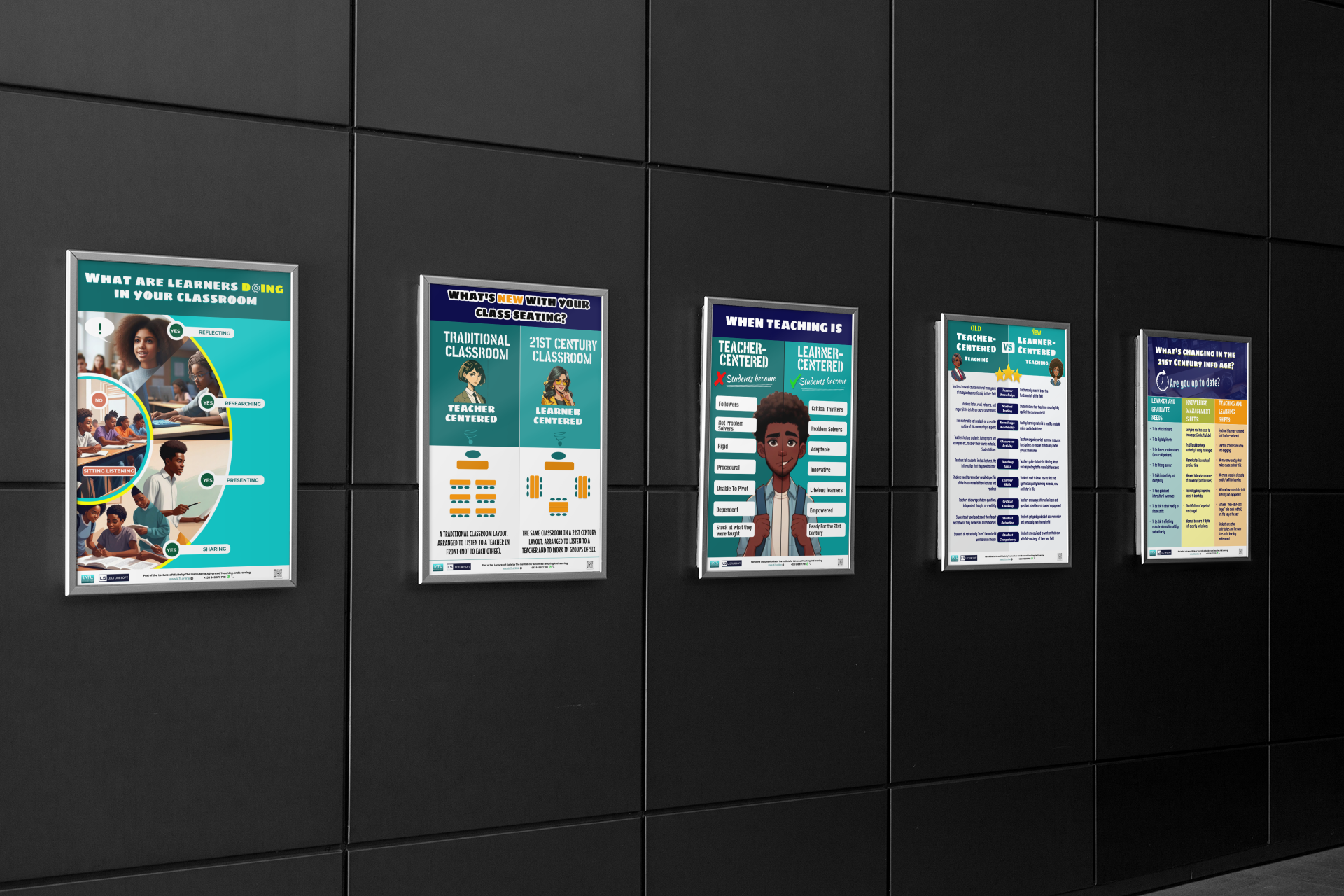mockup-of-five-posters-on-a-modern-wall-1353-el